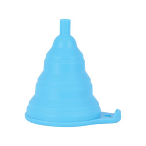 Silicone oil funnel