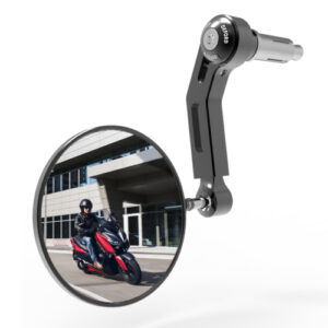 Oxford Premium Aluminium Bar End Mirror LEFT
