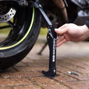 Snapjack Tirox Snapjack Oxford Snapjack Snapjack motorcycle stand Portable motorcycle jack Motorcycle paddock stand alternative Oxford motorcycle accessories Rear wheel lift tool