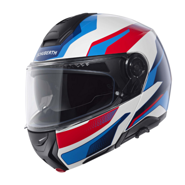 SCHUBERTH Concept modular helmet side profile with flip-front design