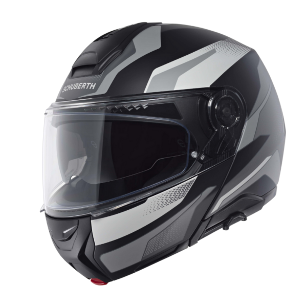 SCHUBERTH Concept modular helmet side profile with flip-front design